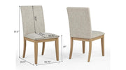 Zurich 6PC (Table & 4 Chairs & Bench) - D200-6PC