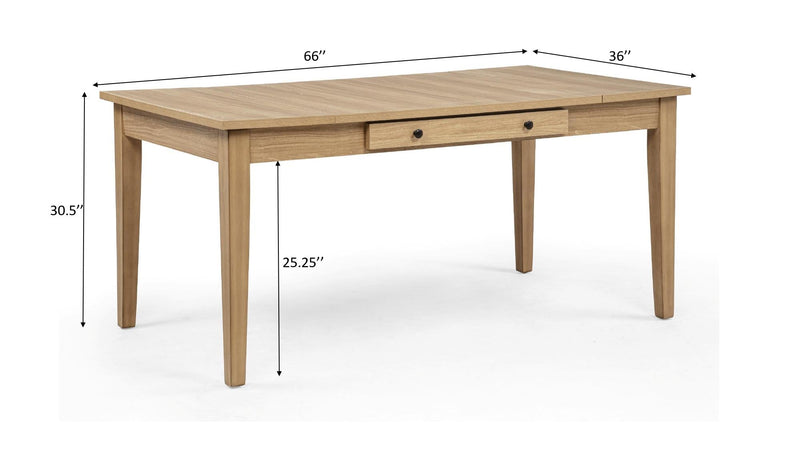 Zurich 6PC (Table & 4 Chairs & Bench) - D200-6PC
