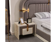 Zurich Bedroom (Queen Frame With Headboard & Dresser With Mirror & 2 Nightstand) - 120-ZUR-SET