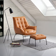 Zusa Accent Chair & Ottoman - AC02379
