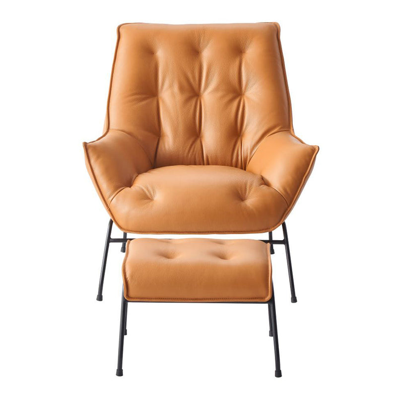 Zusa Accent Chair & Ottoman - AC02379