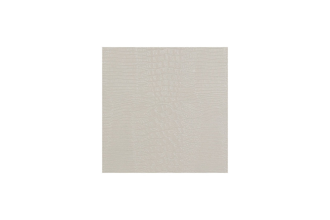 Zyniden Silver King Upholstered Panel Bed - Gate FurnitureKing Bed