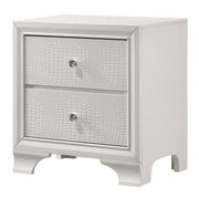 Lyssa Frost Nightstand - Lara FurnitureNightstand