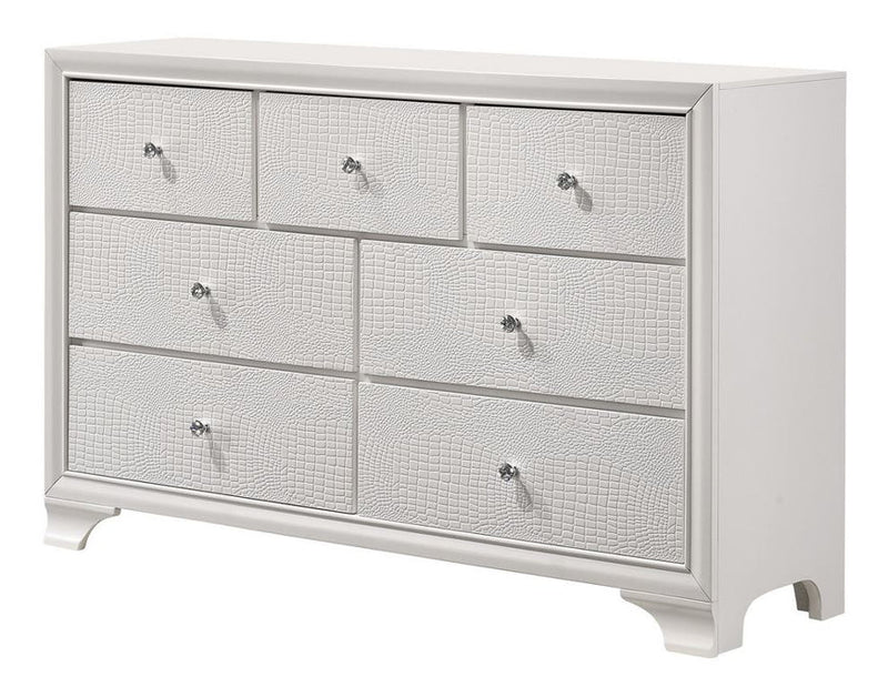 Lyssa Frost Dresser - Lara FurnitureDresser