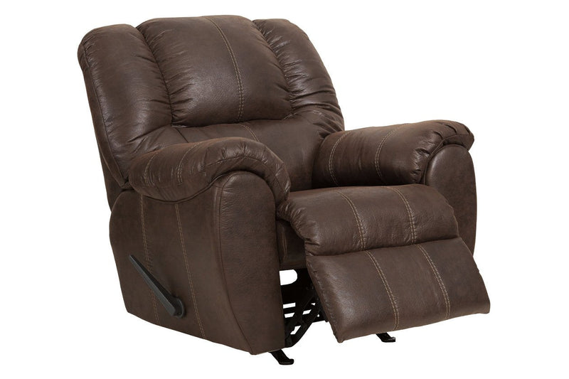 McGann Walnut Recliner - Lara FurnitureRecliner