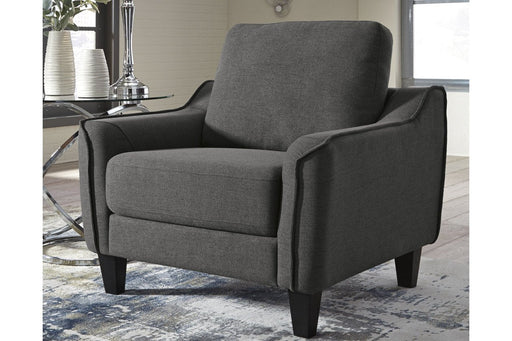 Jarreau Gray Chair - Lara Furniture