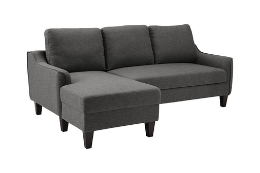 Jarreau Gray Sofa Chaise Sleeper - Lara Furniture