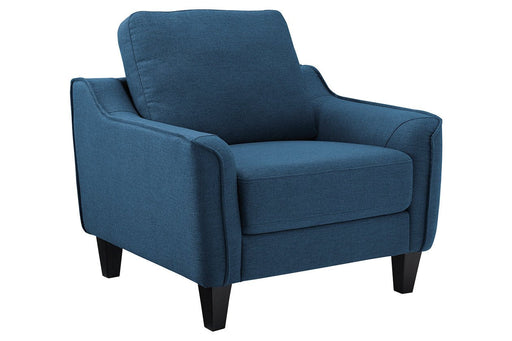 Jarreau Blue Chair - Lara Furniture