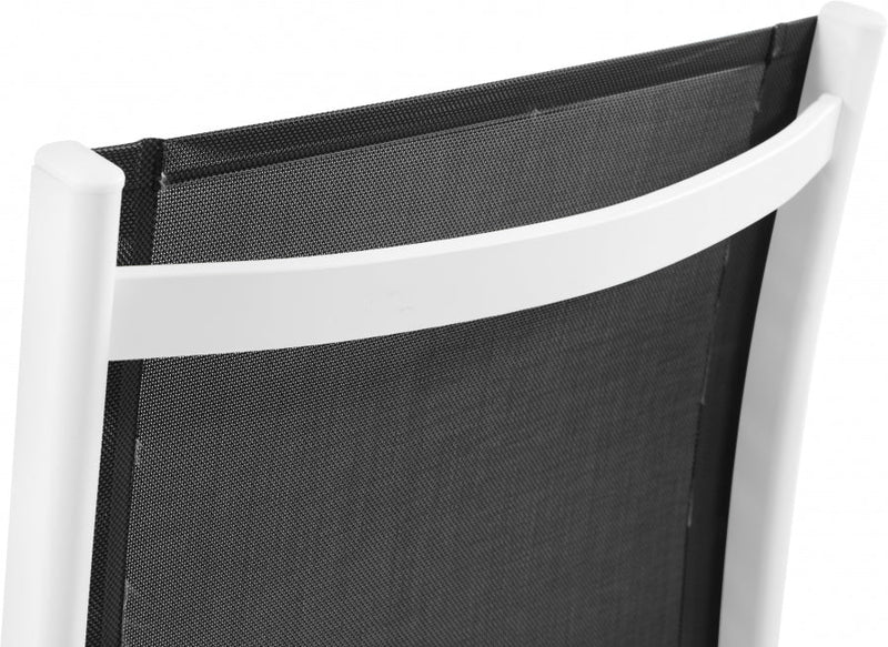 [HOT DEAL] Nizuc Mesh / Aluminum Black Outdoor Patio Aluminum Mesh Dining Chair (Set of 2)