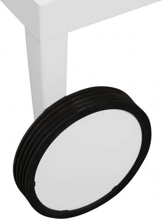 [HOT DEAL] Nizuc Mesh / Aluminum Navy Outdoor Patio Aluminum Mesh Chaise Lounge Chair