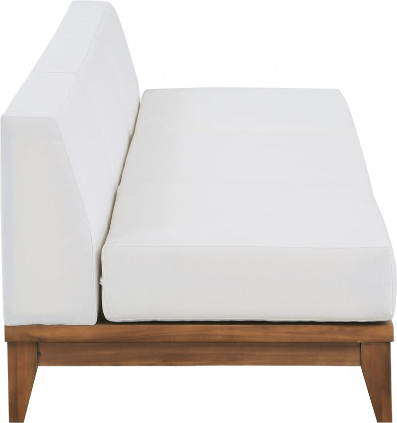 [HOT DEAL] Rio Acacia Wood / Quick Dry Foam Off Outdoor Patio Modular Sofa