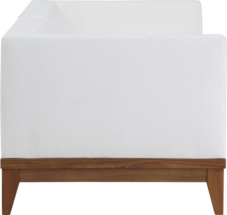 [HOT DEAL] Rio Acacia Wood / Quick Dry Foam Off Outdoor Patio Modular Sofa