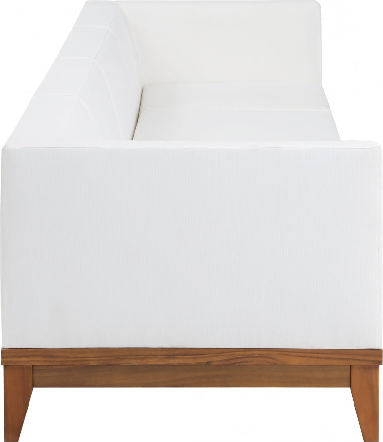 [HOT DEAL] Rio Acacia Wood / Quick Dry Foam Off Outdoor Patio Modular Sofa