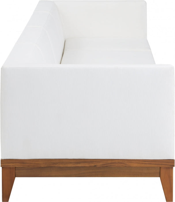 [HOT DEAL] Rio Acacia Wood / Quick Dry Foam Off Outdoor Patio Modular Sofa