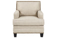 Claredon Linen Chair - Lara Furniture
