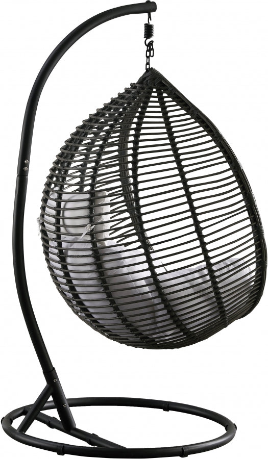 [HOT DEAL] Tarzan Steel Dark Outdoor Patio Swing Chair