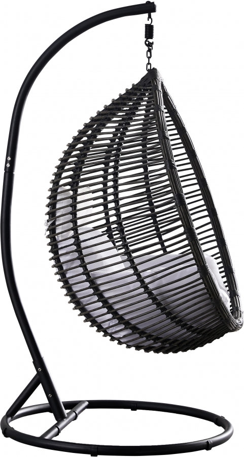 [HOT DEAL] Tarzan Steel Dark Outdoor Patio Swing Chair