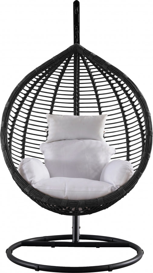 [HOT DEAL] Tarzan Steel Dark Outdoor Patio Swing Chair