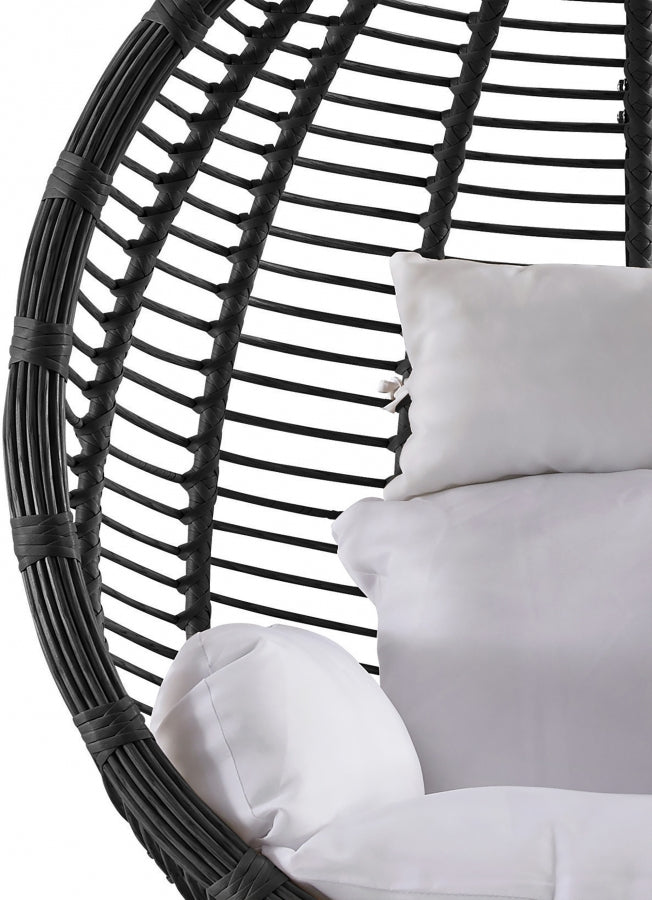 [HOT DEAL] Tarzan Steel Dark Outdoor Patio Swing Chair