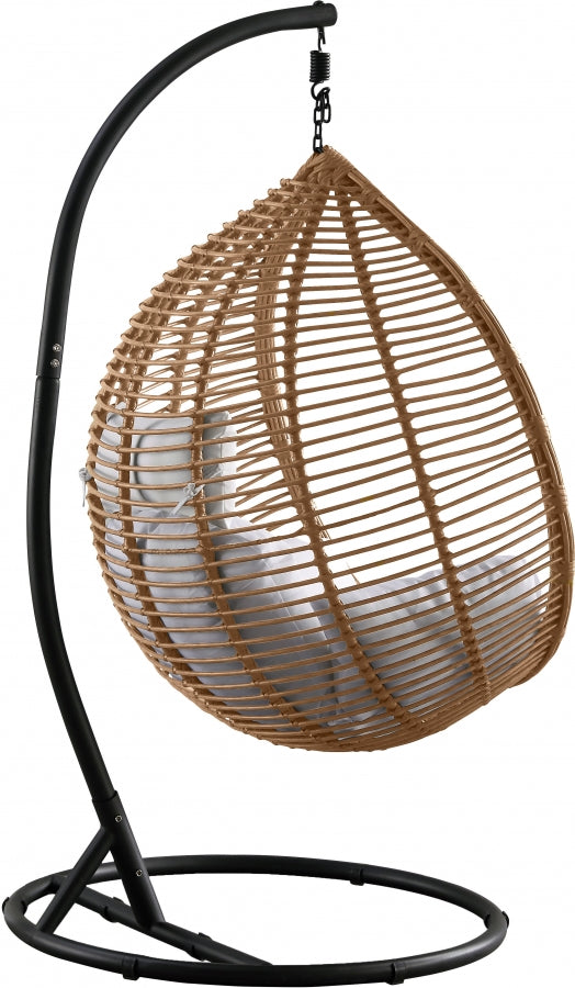 [HOT DEAL] Tarzan Steel Natural Outdoor Patio Swing Chair