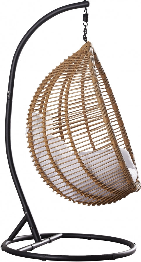 [HOT DEAL] Tarzan Steel Natural Outdoor Patio Swing Chair