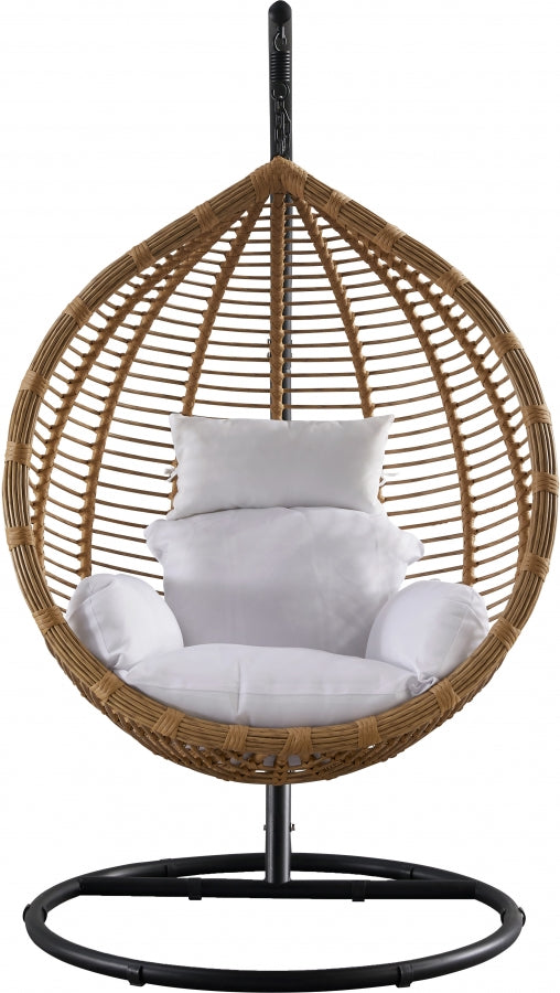 [HOT DEAL] Tarzan Steel Natural Outdoor Patio Swing Chair