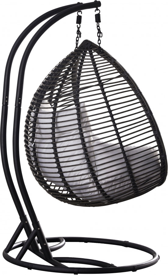 [HOT DEAL] Tarzan Steel Dark Outdoor Patio Double Swing Chair
