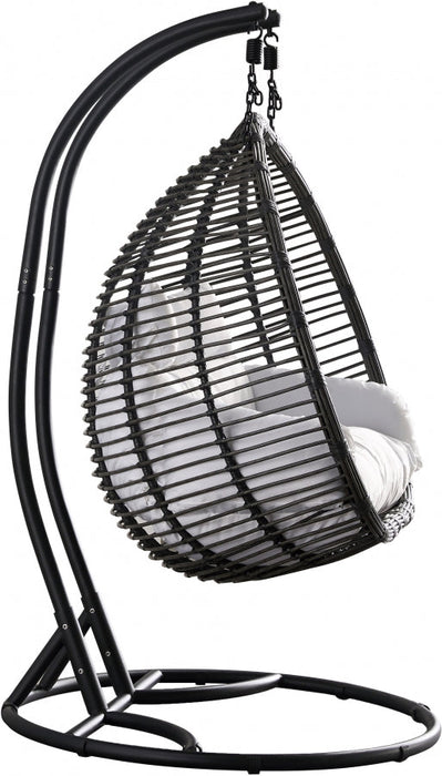 [HOT DEAL] Tarzan Steel Dark Outdoor Patio Double Swing Chair