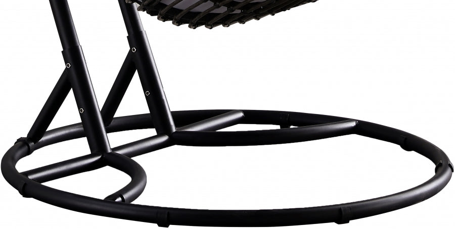 [HOT DEAL] Tarzan Steel Dark Outdoor Patio Double Swing Chair