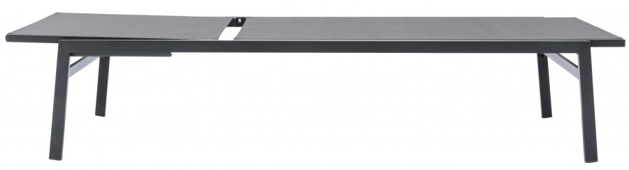 [HOT DEAL] Santorini Aluminum Grey Outdoor Patio Aluminum Mesh Chaise Lounge Chair