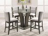 [OVERSTOCK] Camelia Gray Counter Height Chair, Set of 4 - Lara Furniture