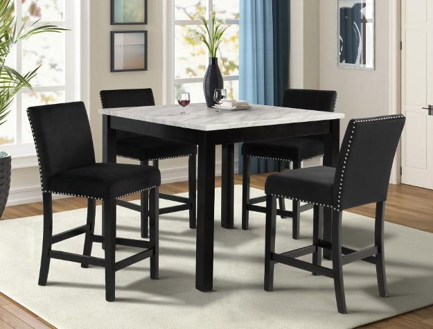 Lennon 5 - Piece Counter Height Set - Lara FurnitureCounter Height Set