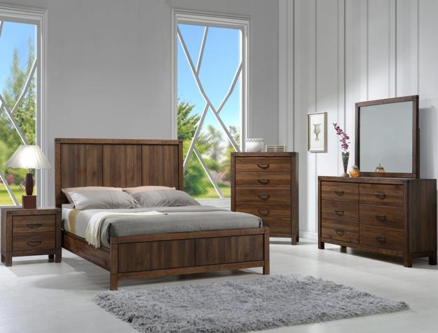 Belmont Brown Youth Panel Bedroom Set
