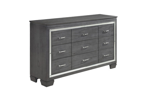 Allura Gray Dresser - Luna Furniture (4761698467975)