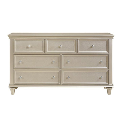 Celandine Silver Dresser - Luna Furniture (4761740640391)