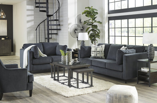 Kennewick Shadow Living Room Set - Lara Furniture