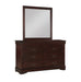 Louis Philip Cherry Dresser - Lara Furniture