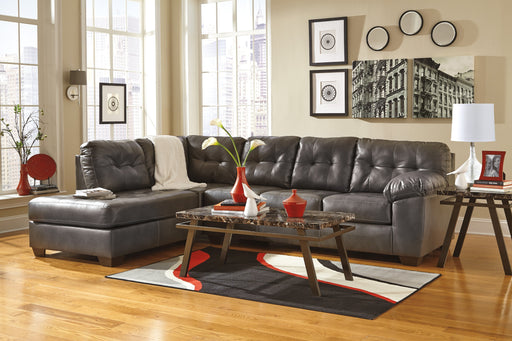Alliston Gray LAF Sectional - Lara Furniture