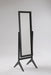 Cheval Rectangular Black Tall Mirror - Lara Furniture