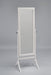 Cheval Rectangular White Tall Mirror - Lara Furniture