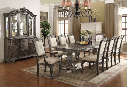 Kiera Gray Formal Dining Set - Lara Furniture