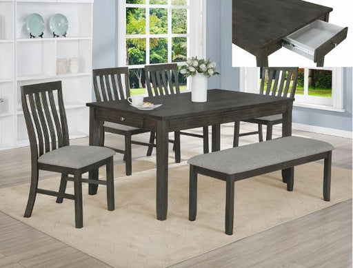 Nina Gray Dining Table - Lara Furniture