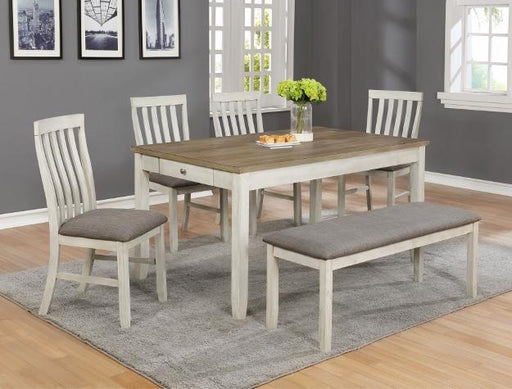 Nina White Dining Set - Lara Furniture