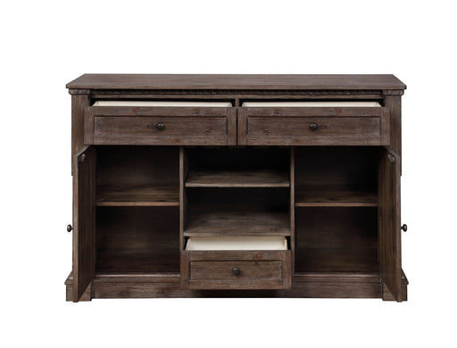 Regent Grayish Brown Server - Lara Furniture