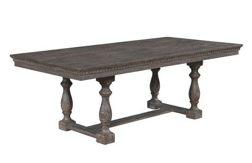 Regent Grayish Brown Dining Table - Lara Furniture