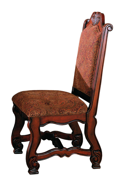 Neo Renaissance Brown Side Chair, Set of 2 - Lara Furniture