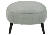 Hollyann Gray Oversized Accent Ottoman - Lara FurnitureOttoman