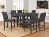 Matheny Gray Server - Lara Furniture
