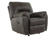 Tambo Pewter Recliner - Lara FurnitureRecliner