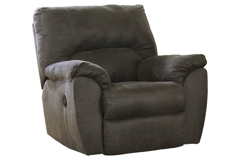 Tambo Pewter Recliner - Lara FurnitureRecliner